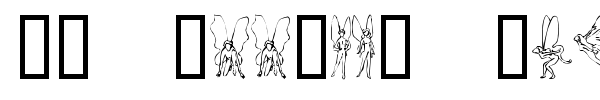 SL Woodcut Faeries font preview